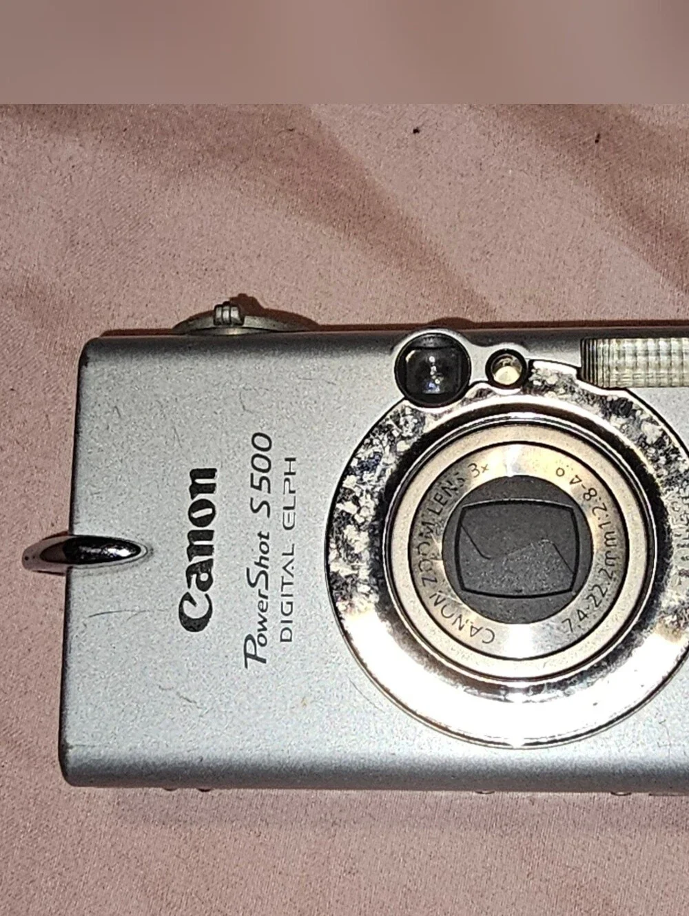 Canon Silver Compact Digital Camera - IXY 330 & PowerShot S500 Bundle Untested